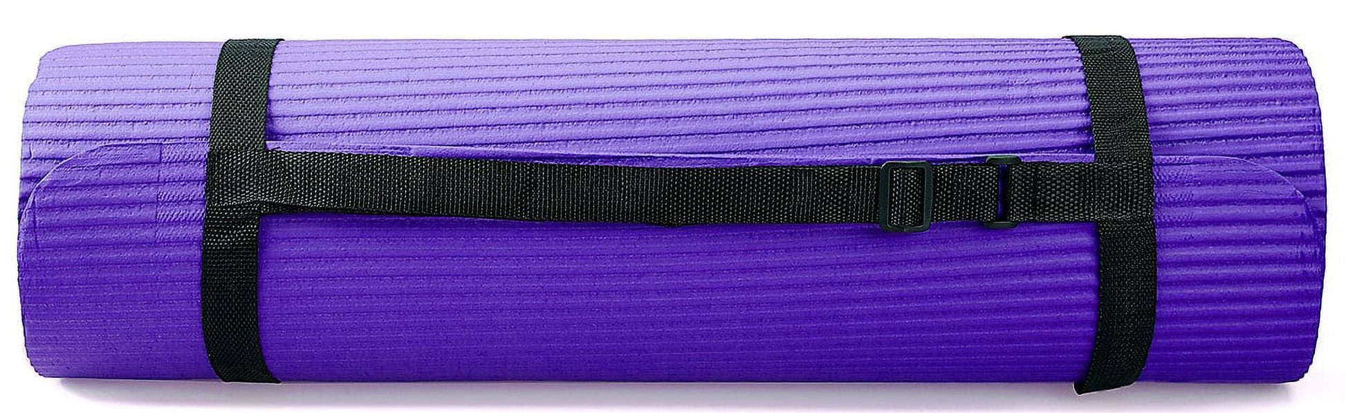 Go Yoga 7-Piece Set - Include Yoga Mat with Carrying Strap, 2 Yoga Blocks, Yoga Mat Towel, Yoga Hand Towel, Yoga Strap and Yoga Knee Pad